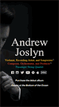 Mobile Screenshot of andrewjoslynmusic.com